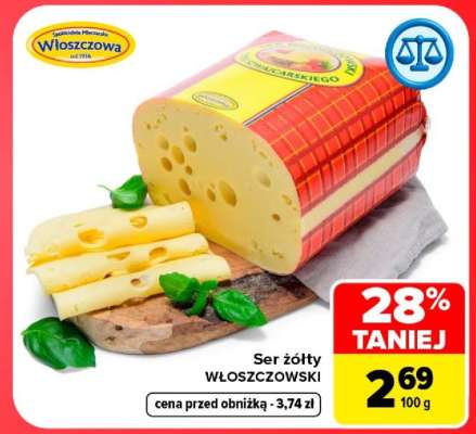 Ser żółty* WŁOSZCZOWSKI