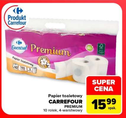Papier toaletowy CARREFOUR PREMIUM