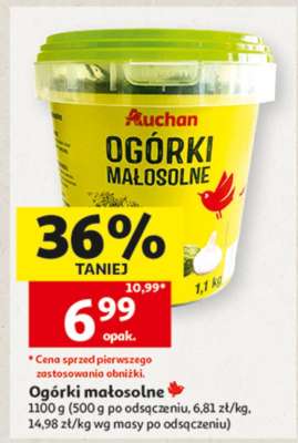Ogórki małosolne