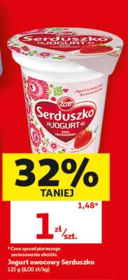 Jogurt owocowy Serduszko