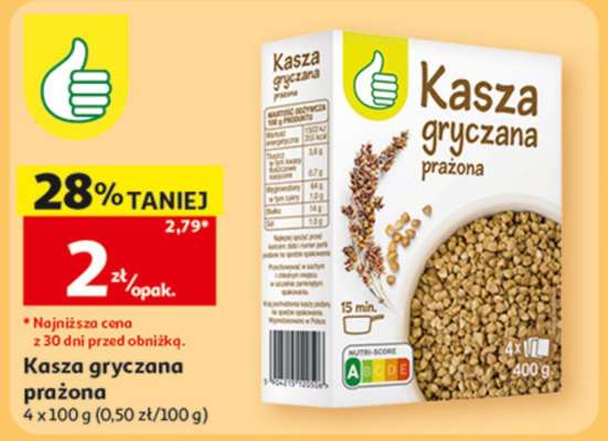 Kasza gryczana prażona**