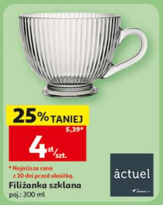 Filiżanka szklana