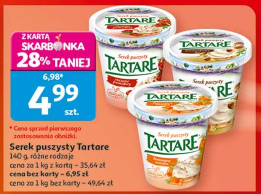 Serek puszysty TARTARE