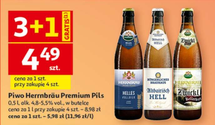 Piwo Herrnbräu Premium Pils