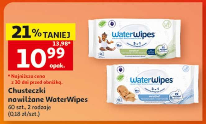 Chusteczki nawilżane WATERWIPES