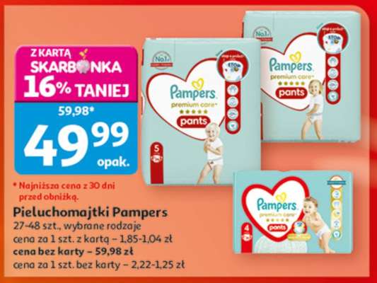 Pieluchomajtki Pampers