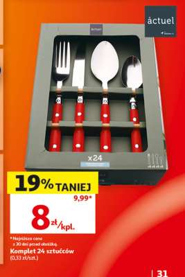 Komplet 24 sztućców