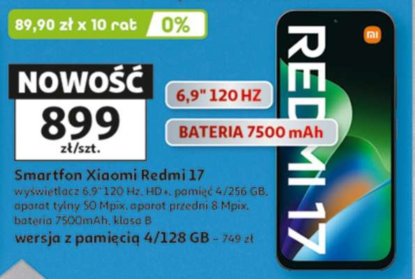Smartfon Xiaomi Redmi 17