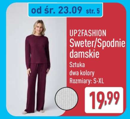 UP2FASHION Sweter/Spodnie damskie