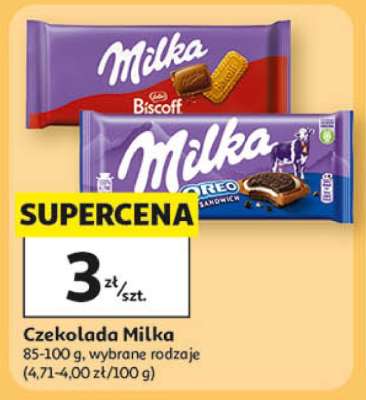 Czekolada MILKA