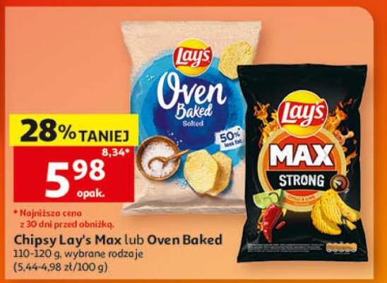Chipsy Lay's Max lub Oven Baked