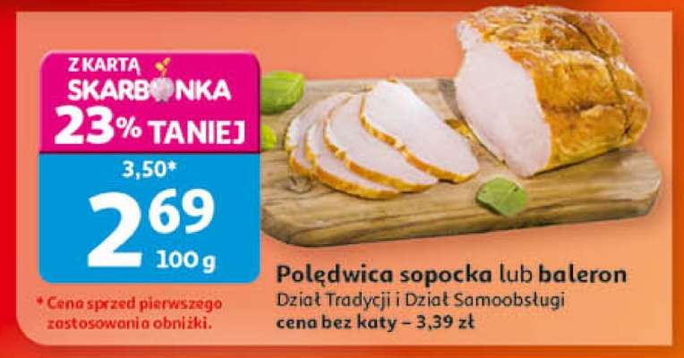 Polędwica sopocka lub baleron