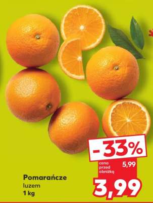 Pomarańcze, luzem 1 kg
