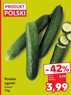 Polskie ogórki, luzem 1 kg