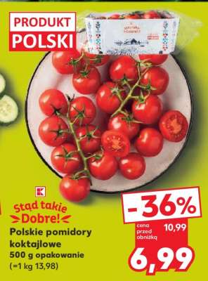 Polskie pomidory koktajlowe