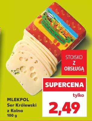 MLEKPOL Ser Królewski z Kolna 100 g