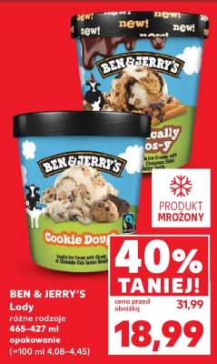 BEN & JERRY'S Lody
