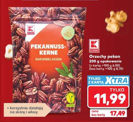 Orzechy pekan 200 g opakowanie