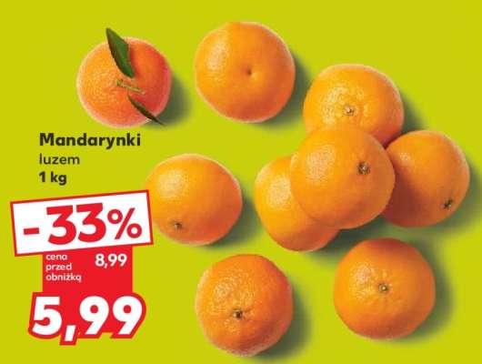 Mandarynki luzem 1 kg