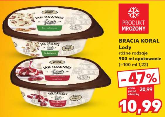 BRACIA KORAL Lody