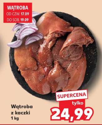 Wątroba z kaczki 1 kg