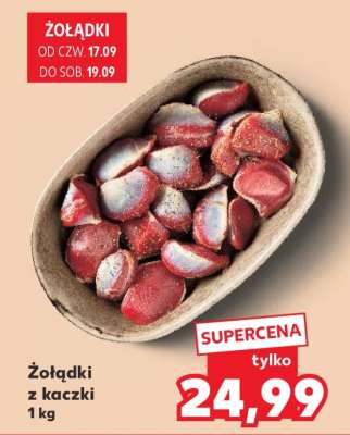 Żołądki z kaczki 1 kg