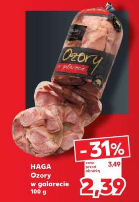 HAGA Ozory w galarecie 100 g