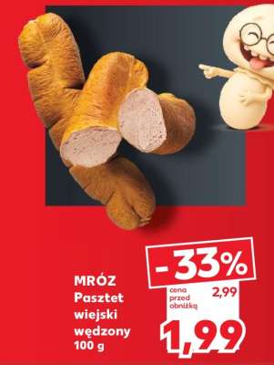 MRÓZ Pasztet wiejski wędzony 100 g
