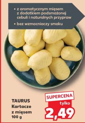 TAURUS Kartacze z mięsem 100 g