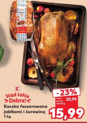 Kaczka faszerowana jabłkami i żurawiną 1 kg