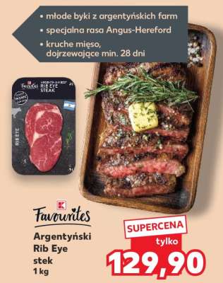 Argentyński Rib Eye stek 1 kg