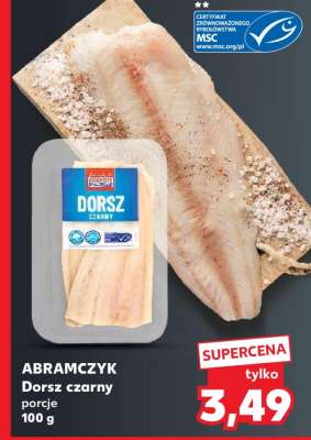 ABRAMCZYK Dorsz czarny