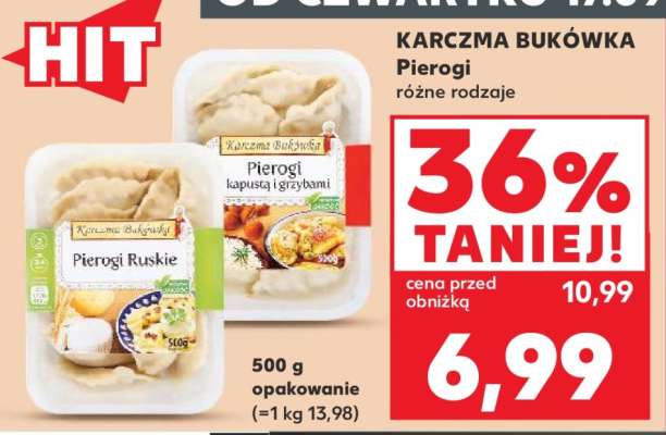 KARCZMA BUKÓWKA Pierogi