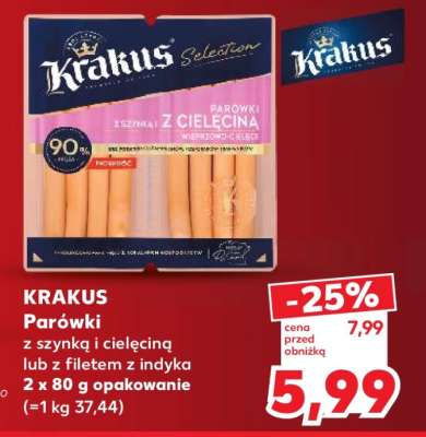 KRAKUS Parówki