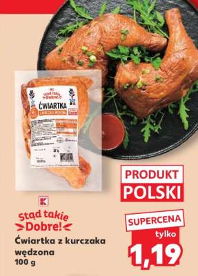 Ćwiartka z kurczaka wędzona