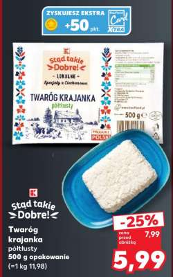 Twaróg krajanka, półtłusty