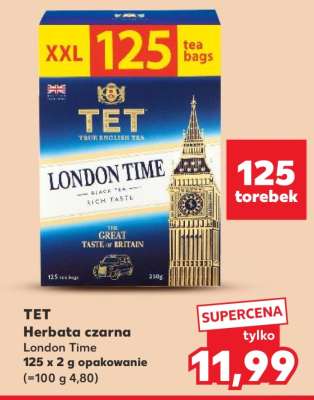 TET Herbata czarna London Time