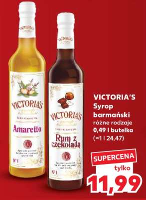 VICTORIA'S Syrop barmański różne rodzaje