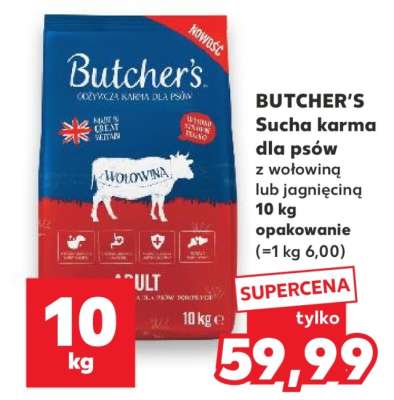 BUTCHER'S Sucha karma dla psów
