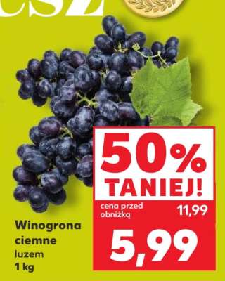 Winogrona ciemne, luzem 1 kg