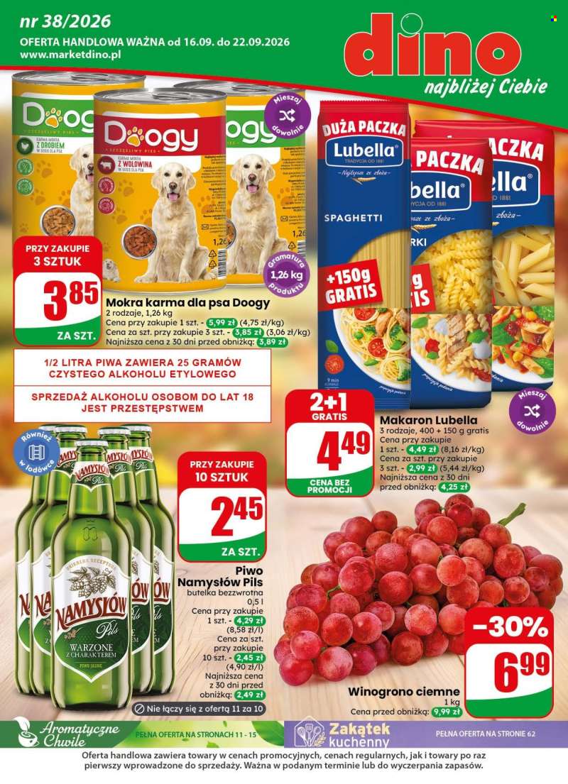Gazetka Dino - 16.09.2026 - 22.09.2026.