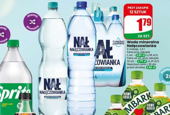 Woda mineralna NAŁĘCZOWIANKA