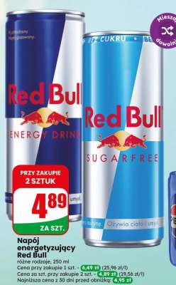 Napój energetyzujący Red Bull
