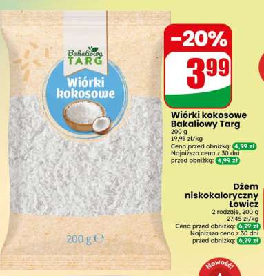 Wiórki kokosowe Bakaliowy Targ