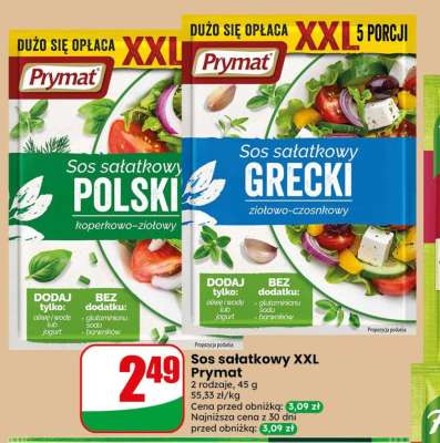 Sos sałatkowy XXL PRYMAT