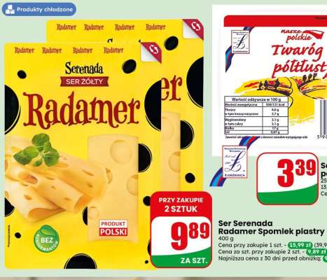 Ser Serenada Radamer Spomlek Plastry