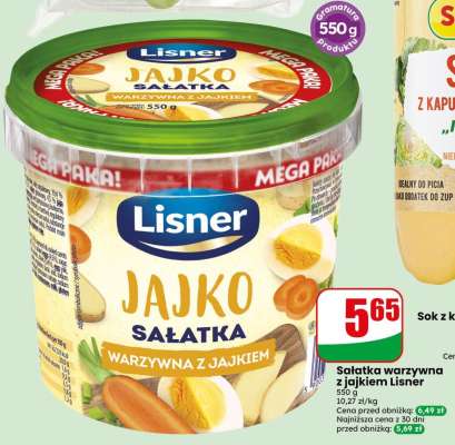 Sałatka warzywna z jajkiem LISNER
