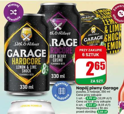 Napój piwny Garage