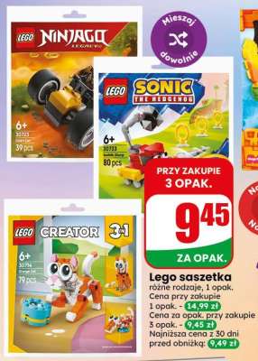 LEGO saszetka