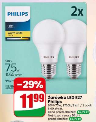 Żarówka LED E27 Philips